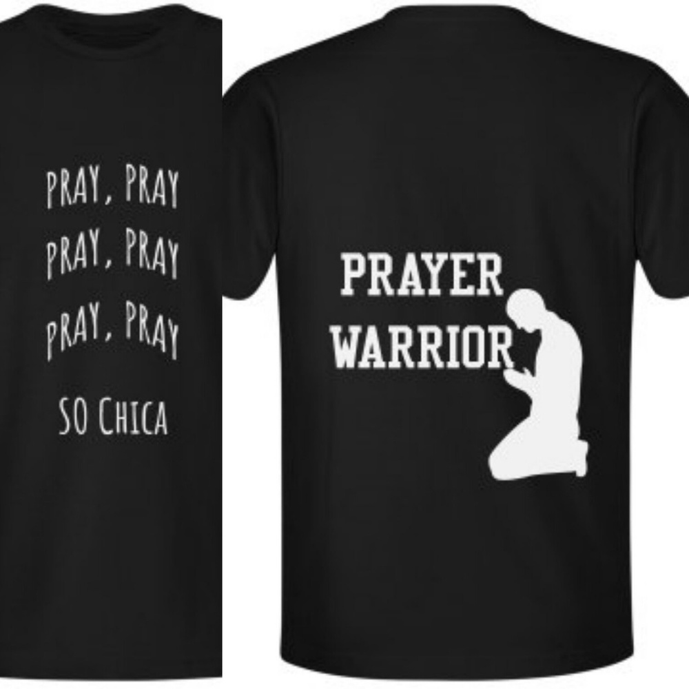 EXCLUSIVE SO CHICA BRAND PRAYER WARRIOR TEE